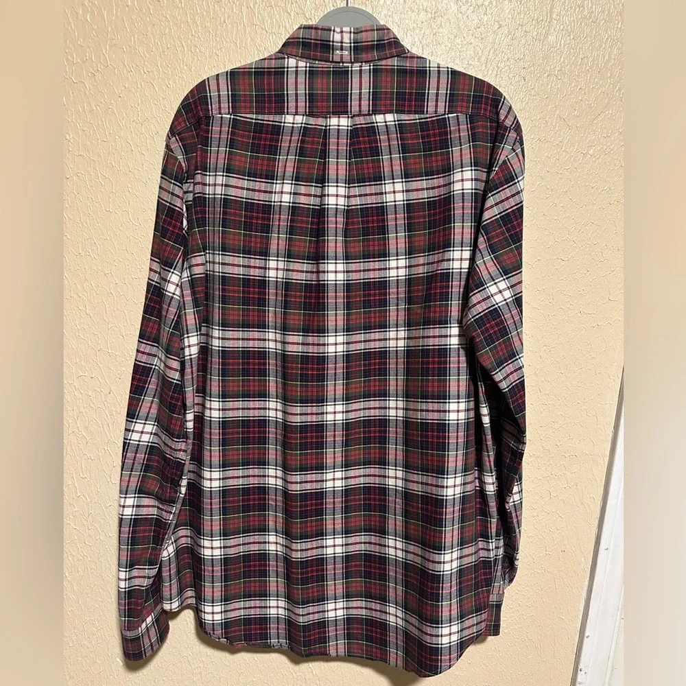 Polo Ralph Lauren Button Down Shirt Plaid Size Large NWOT‎